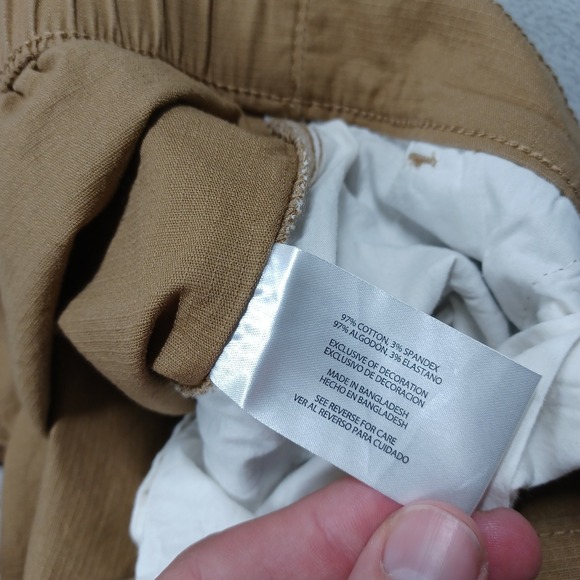 Eddie‎ Bauer Pants Mens 34x32 Brown Activewear Casual Pockets Stretch - Picture 4 of 8